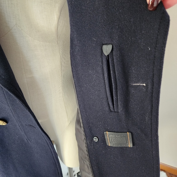 Coach 1941 Naval Patch Peacoat - Picture 3 of 16